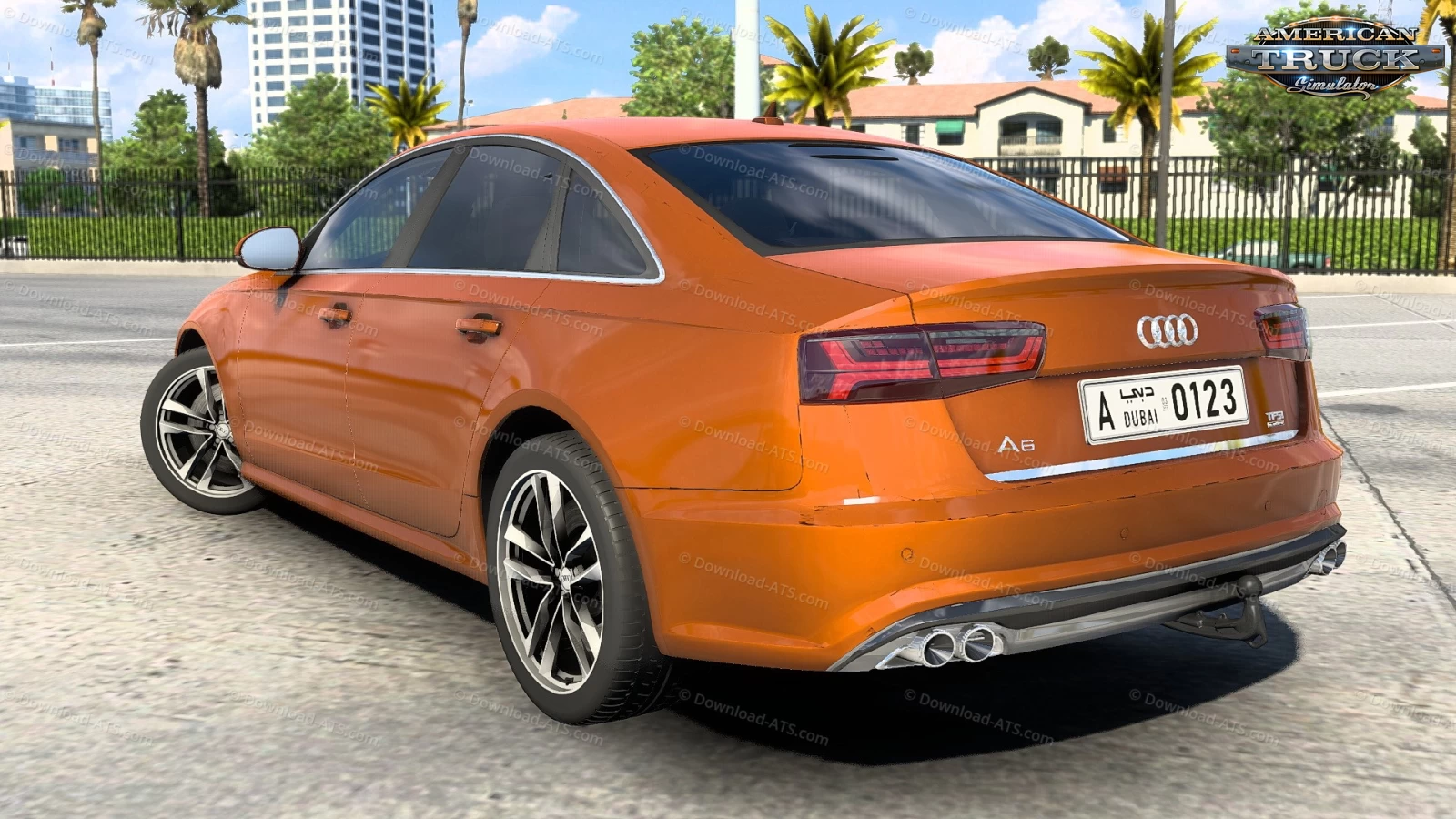 Audi A6 C7 2015 + Interior v3.4 (1.58.x) for ATS