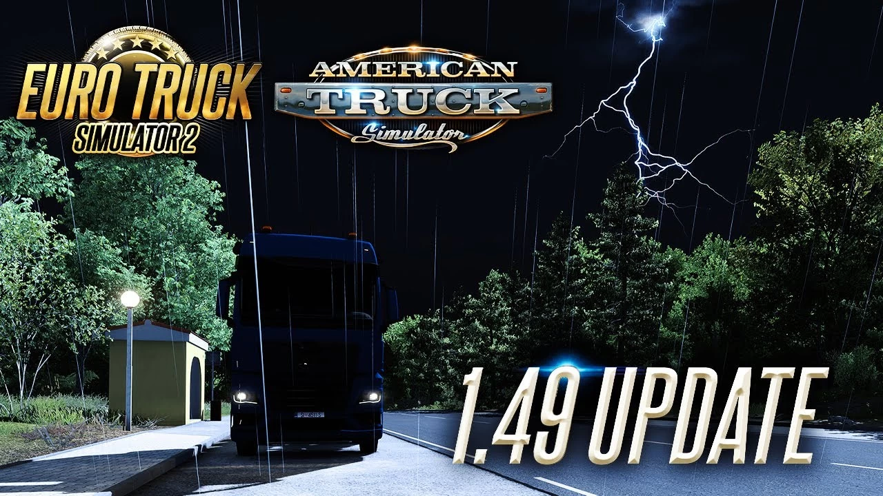 ATS 1.49 Update: HDR Skyboxes, Moon, and New Weather Effects