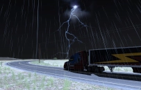 ATS 1.49 Update: HDR Skyboxes, Moon, and New Weather Effects