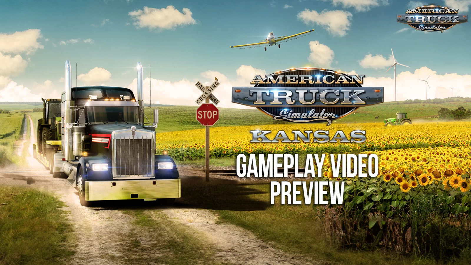 Kansas DLC: Gameplay Video - American Truck Simulator