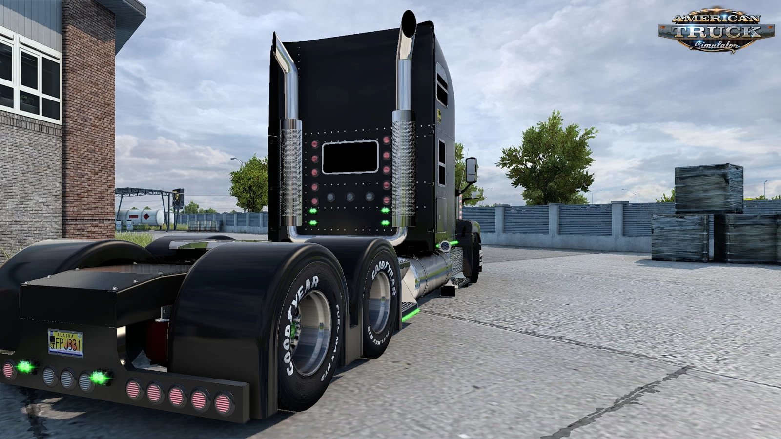 Freightliner FLD 120 Truck + Interior v3.8 (1.48.x) for ATS