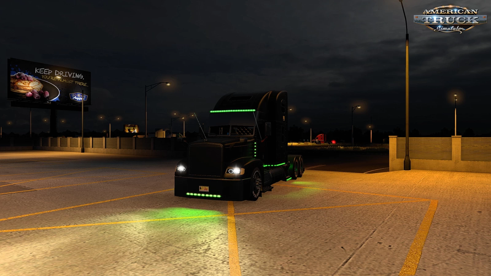 Freightliner FLD 120 Truck + Interior v3.8 (1.48.x) for ATS