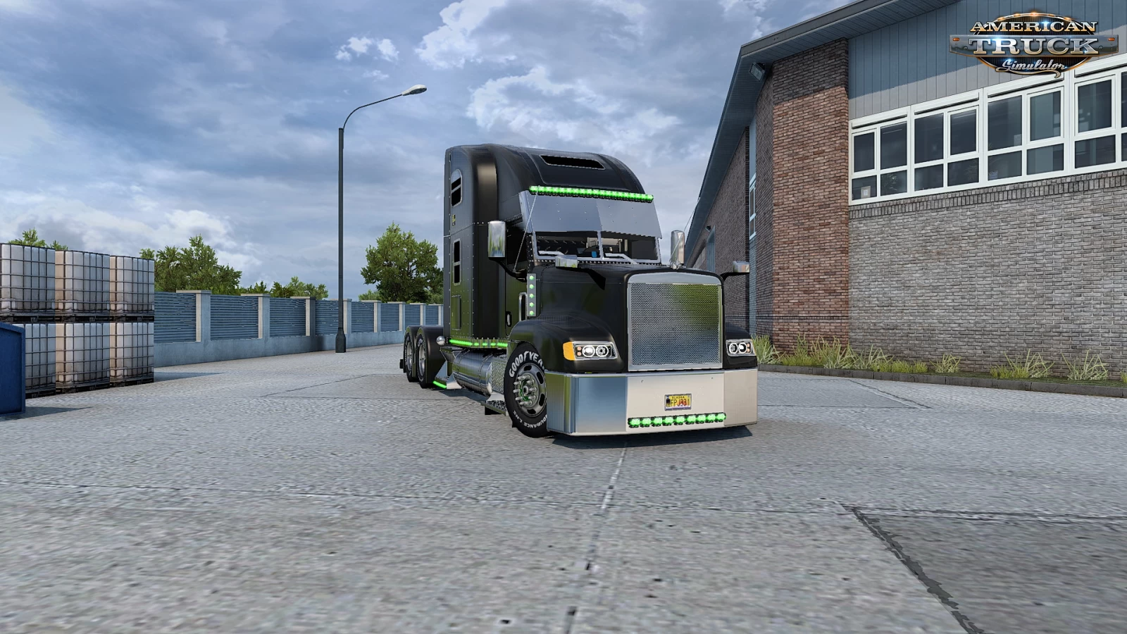 Freightliner FLD 120 Truck + Interior v3.8 (1.48.x) for ATS