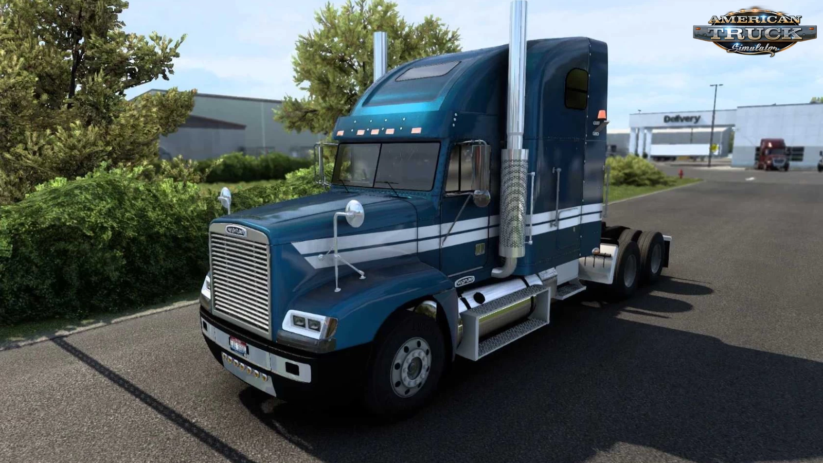 Freightliner FLD 120 Truck + Interior v3.8 (1.48.x) for ATS