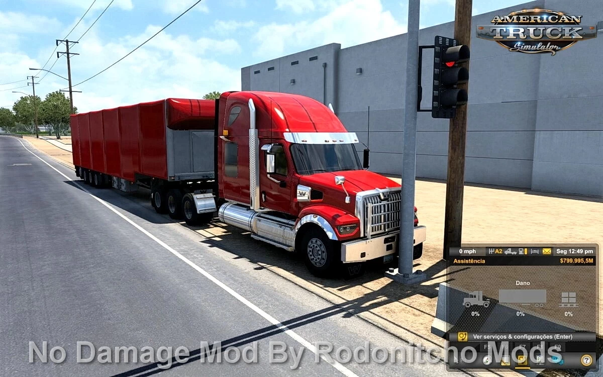 No Damage Mod v1.5 By Rodonitcho Mods (1.50.x) for ATS