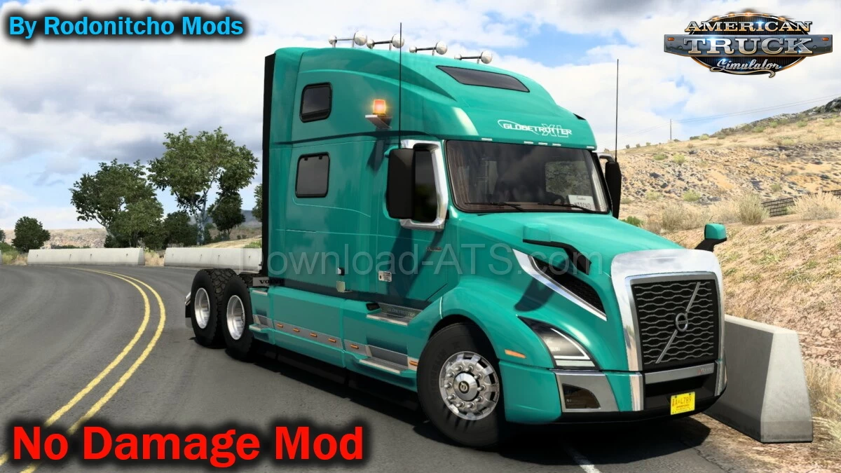 No Damage Mod v1.5 By Rodonitcho Mods (1.50.x) for ATS