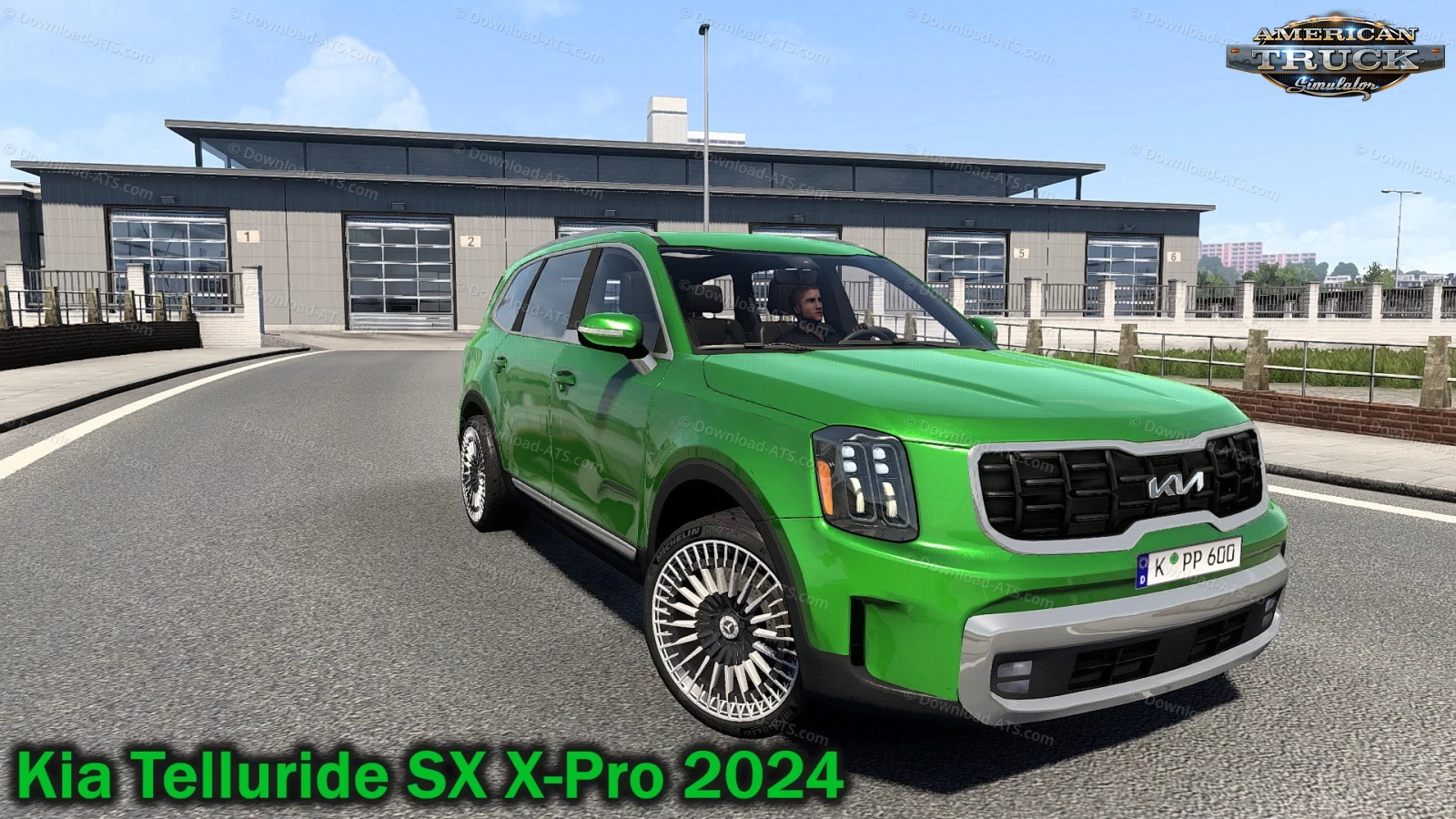 Kia Telluride SX X-Pro 2024 + Interior v2.3 (1.50.x) for ATS