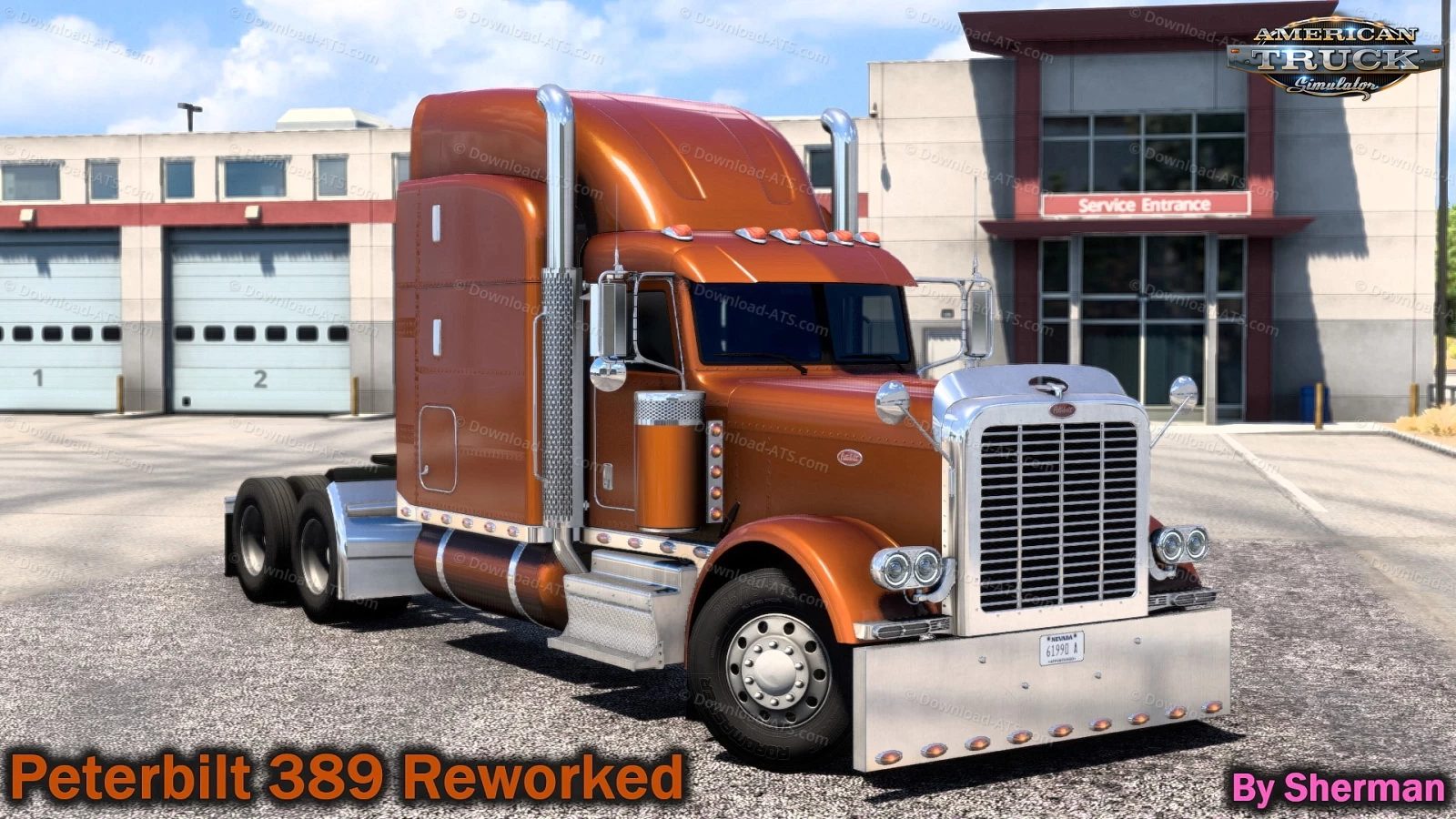 Peterbilt 389 Reworked Truck v1.8.1 (1.49.x) for ATS