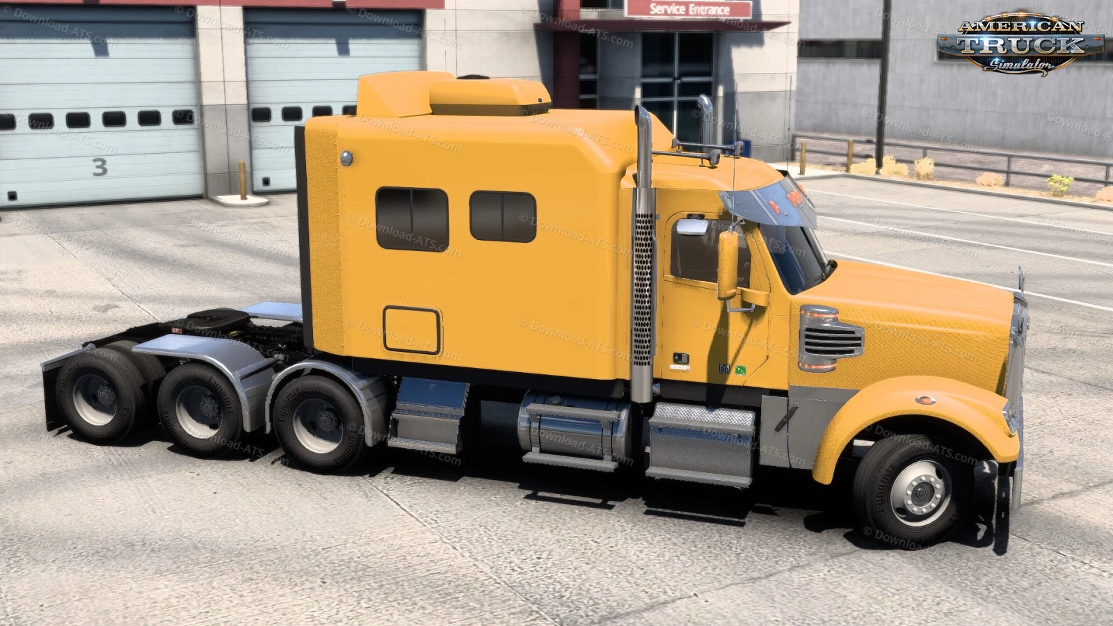 Freightliner SD Pack v2.5.3 By Big Joe Gaming (1.53.x) for ATS