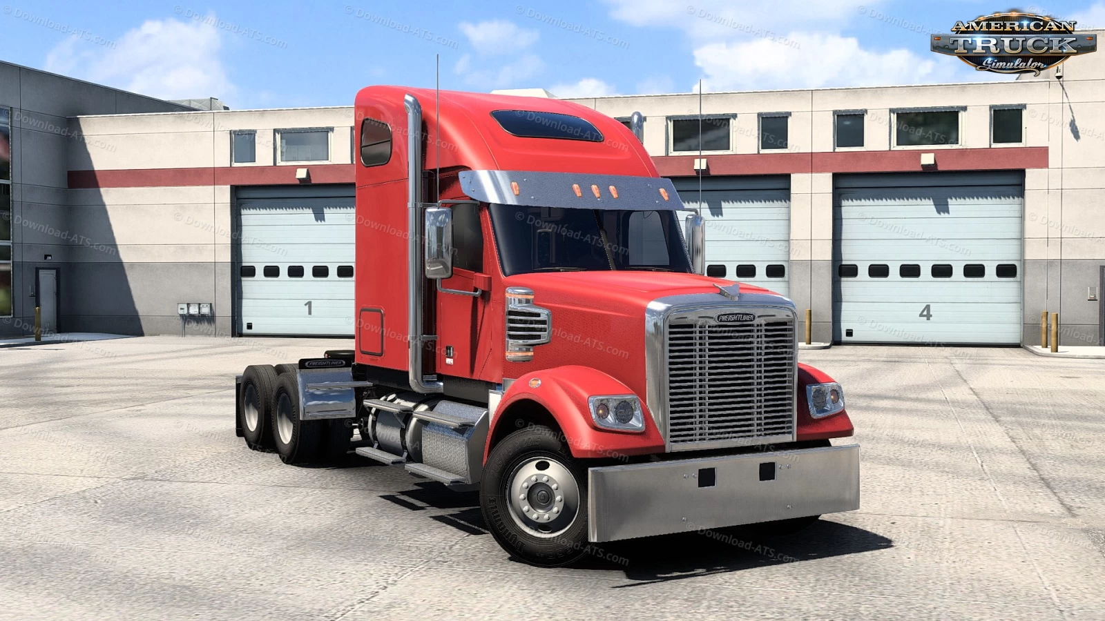 Freightliner SD Pack v2.5.3 By Big Joe Gaming (1.53.x) for ATS