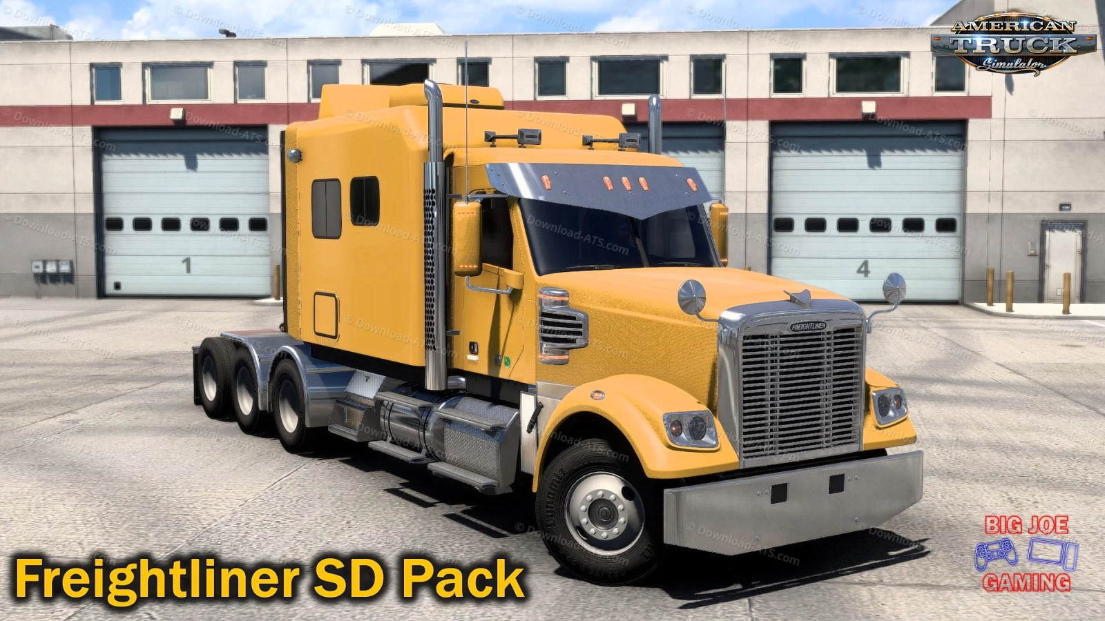 Freightliner SD Pack v2.1.3 By Big Joe Gaming (1.50.x) for ATS