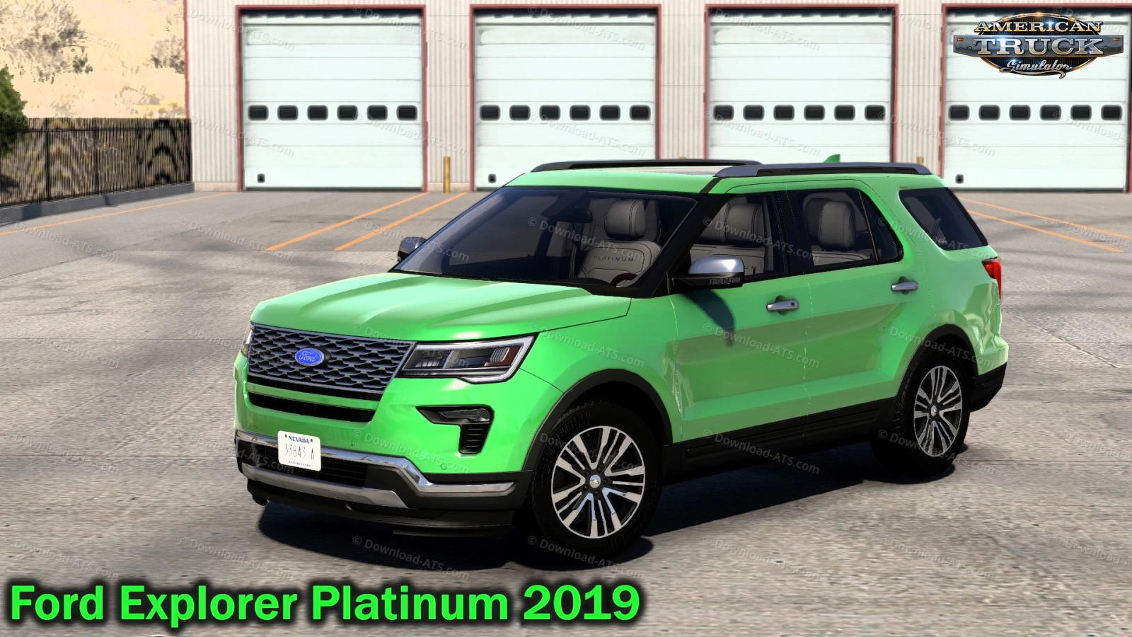 Ford Explorer Platinum 2019 + Interior v1.2 (1.49.x) for ATS