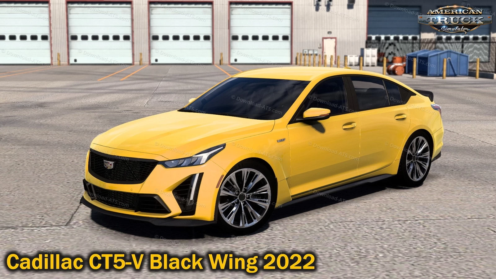 Cadillac CT5-V Black Wing 2022 v1.3 (1.50.x) for ATS