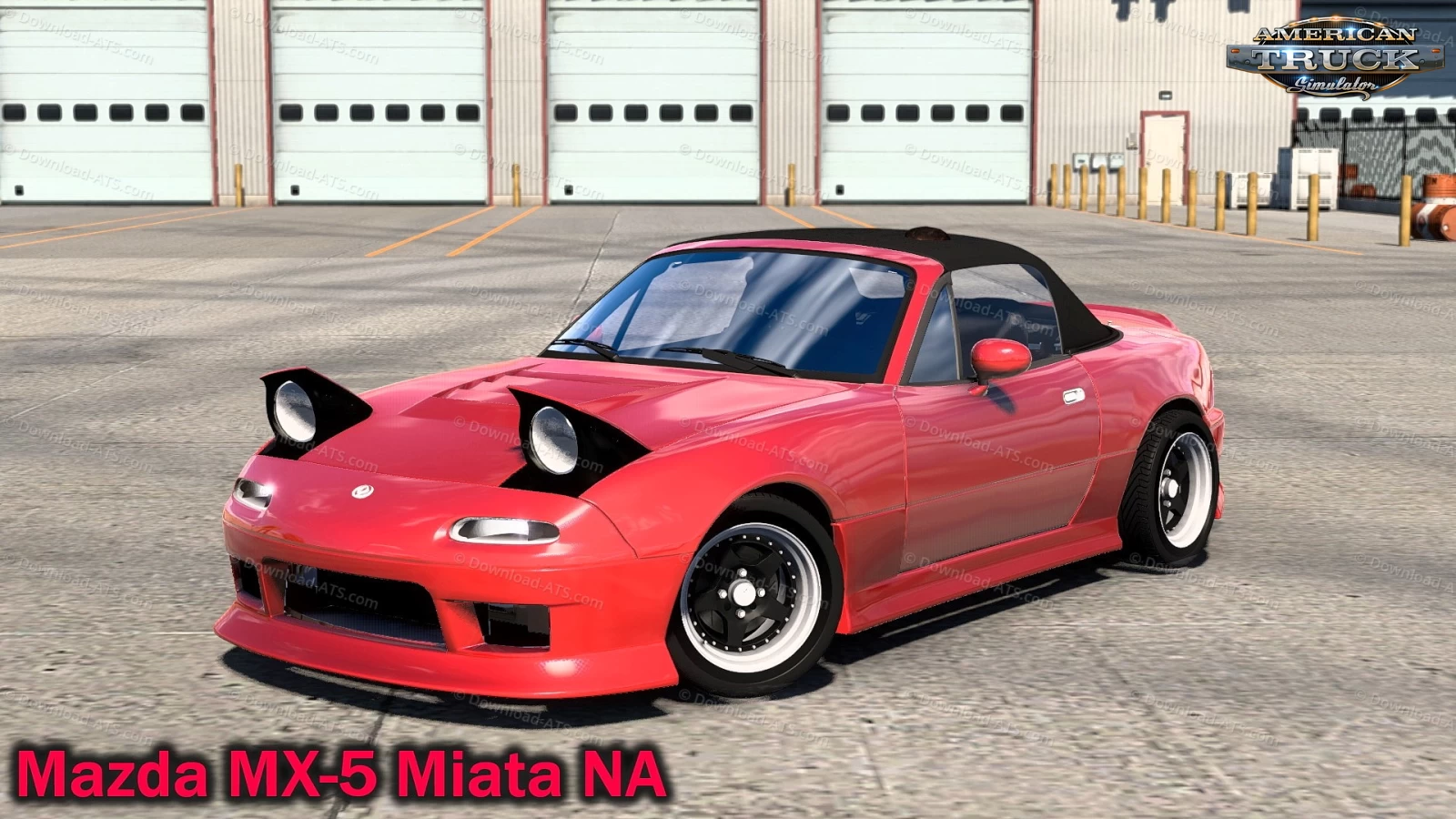 Mazda MX-5 Miata NA + Interior v1.7 (1.52.x) for ATS