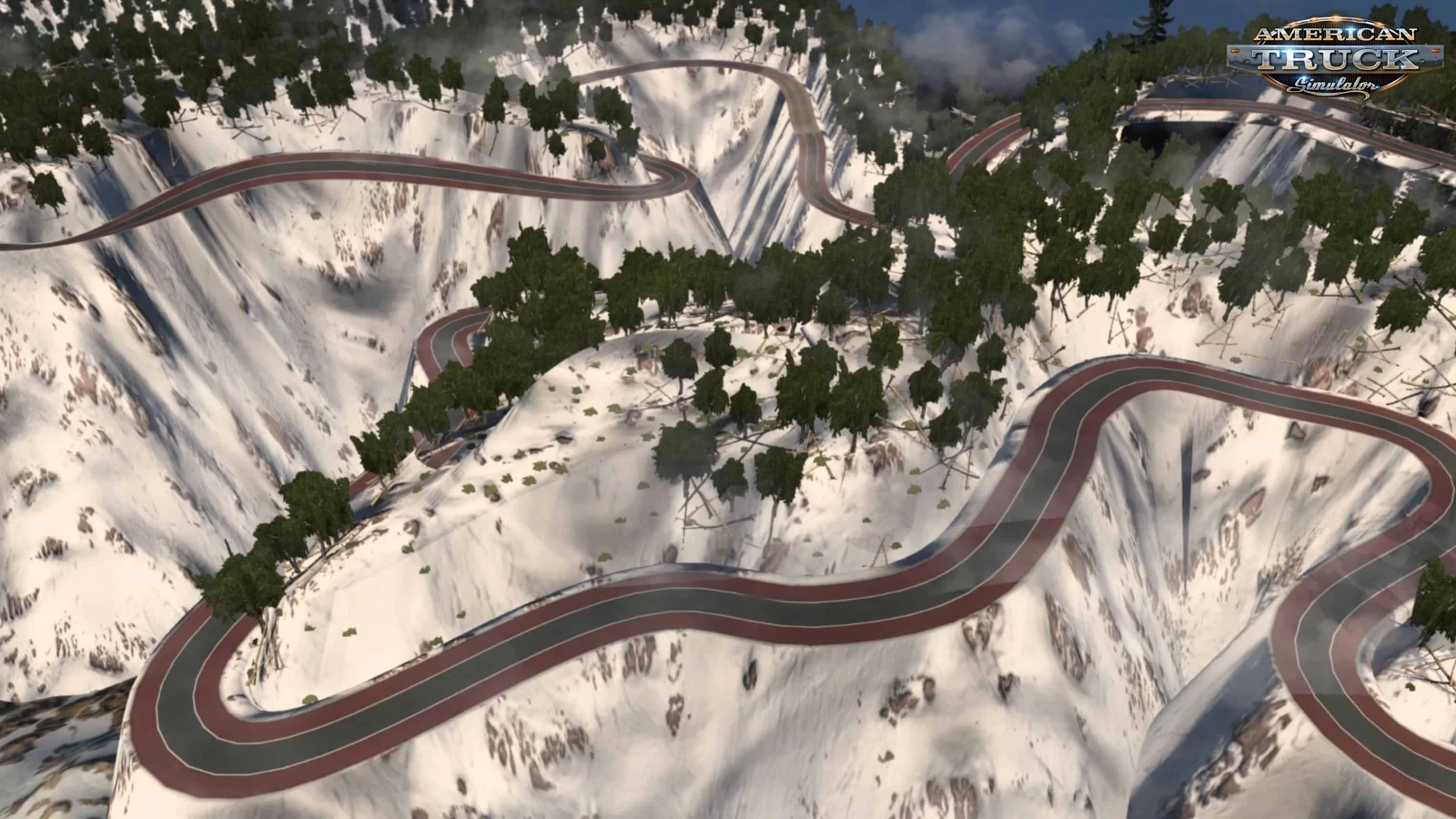 Truckers Map (Dangerous Roads) v2.0 (1.49.x) for ATS