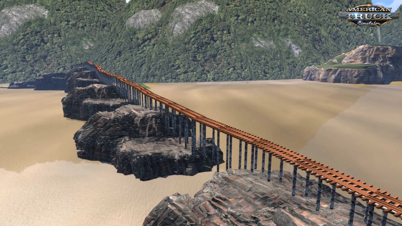 Truckers Map (Dangerous Roads) v2.0 (1.49.x) for ATS