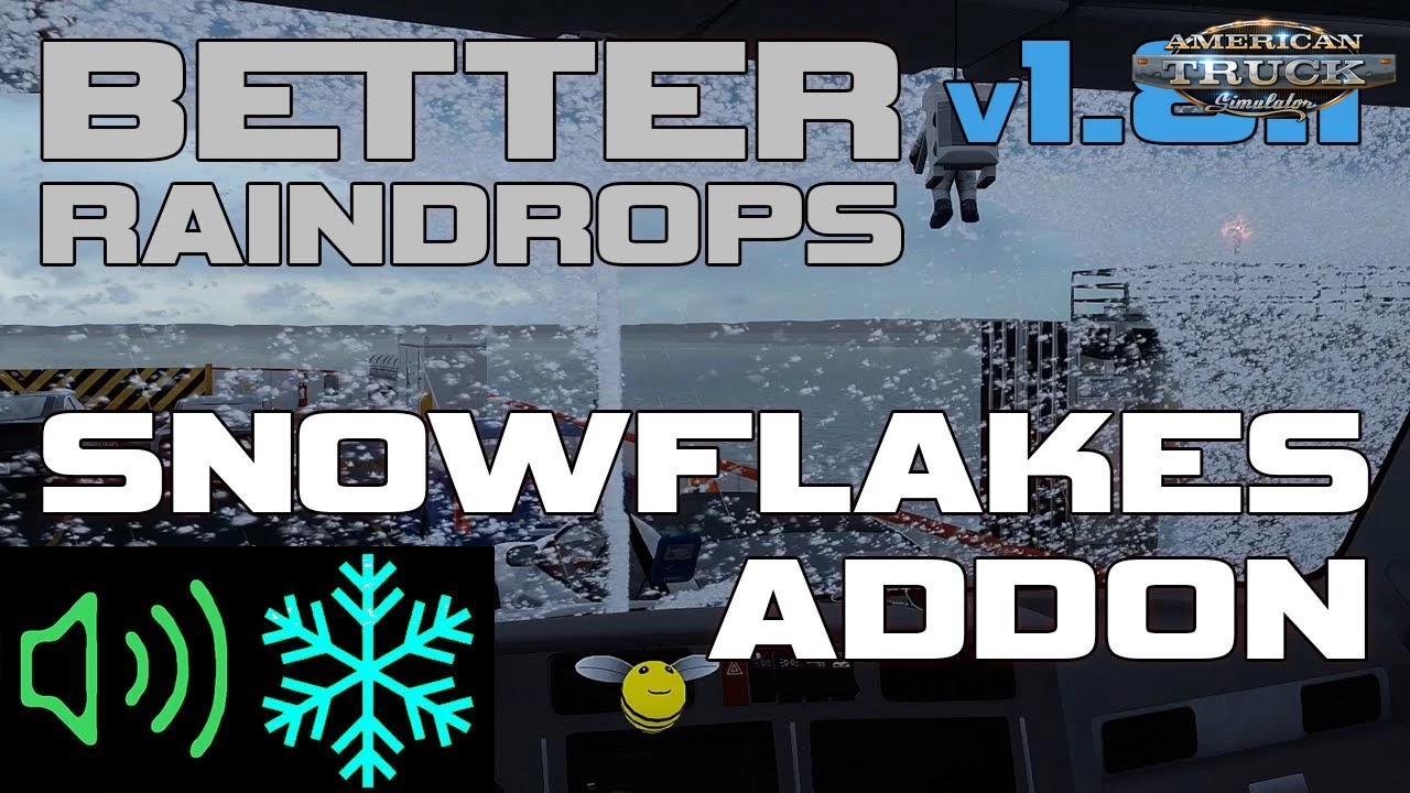 Better Raindrops Mod v2.1.17 (1.58.x) for ATS