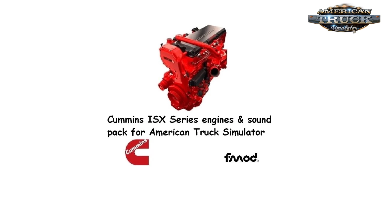 Cummins ISX Engines & Sounds Pack v2.2 (1.49.x) for ATS