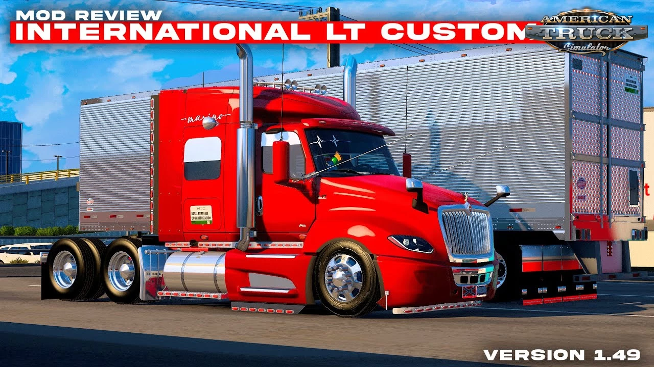 International LT Custom Mexa - American Truck Simulator