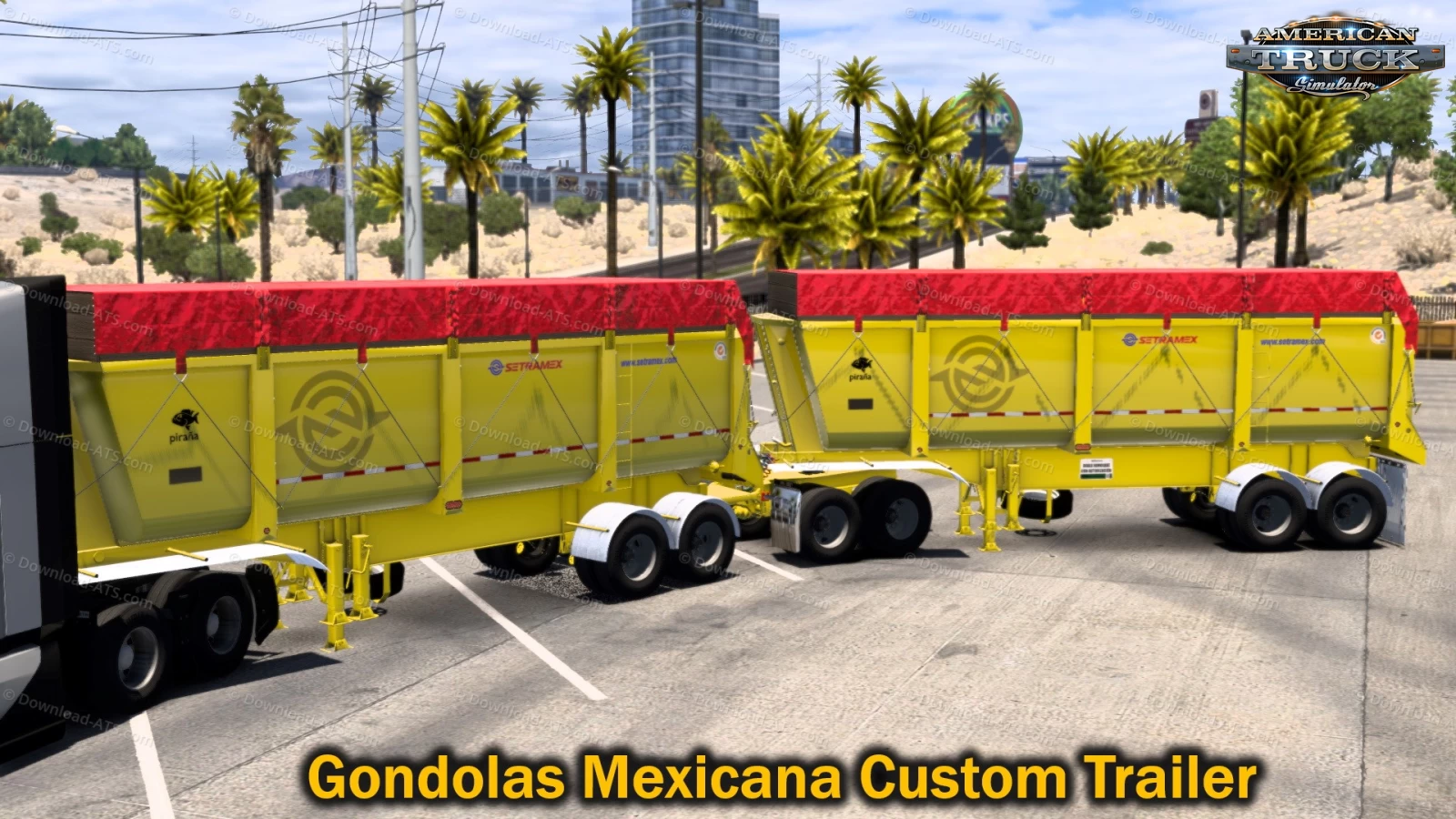 Gondolas Mexicana Custom Trailer v1.1 (1.49.x) for ATS