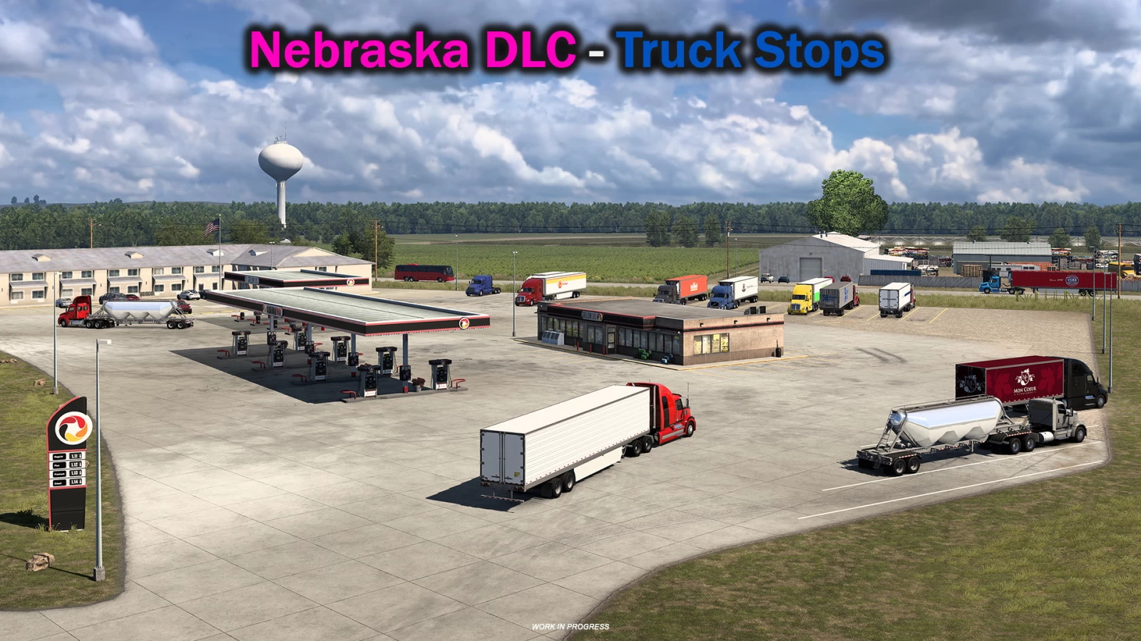 Nebraska DLC - Truck Stops in American Truck Simulator