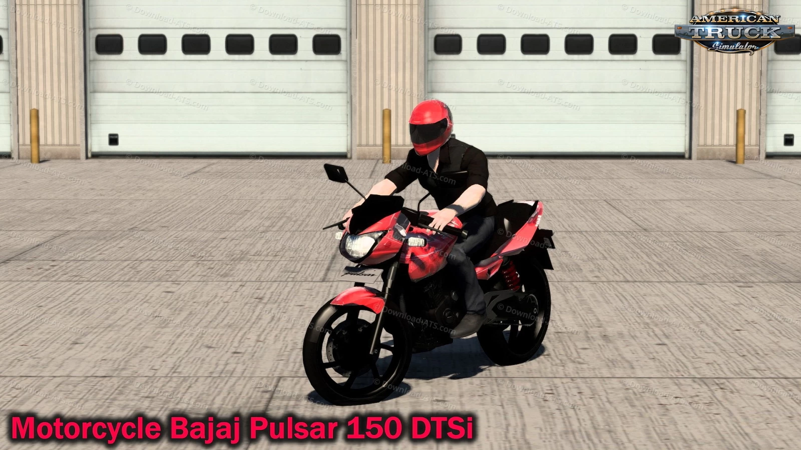 Motorcycle Bajaj Pulsar 150 DTSi v1.0 (1.49.x) for ATS