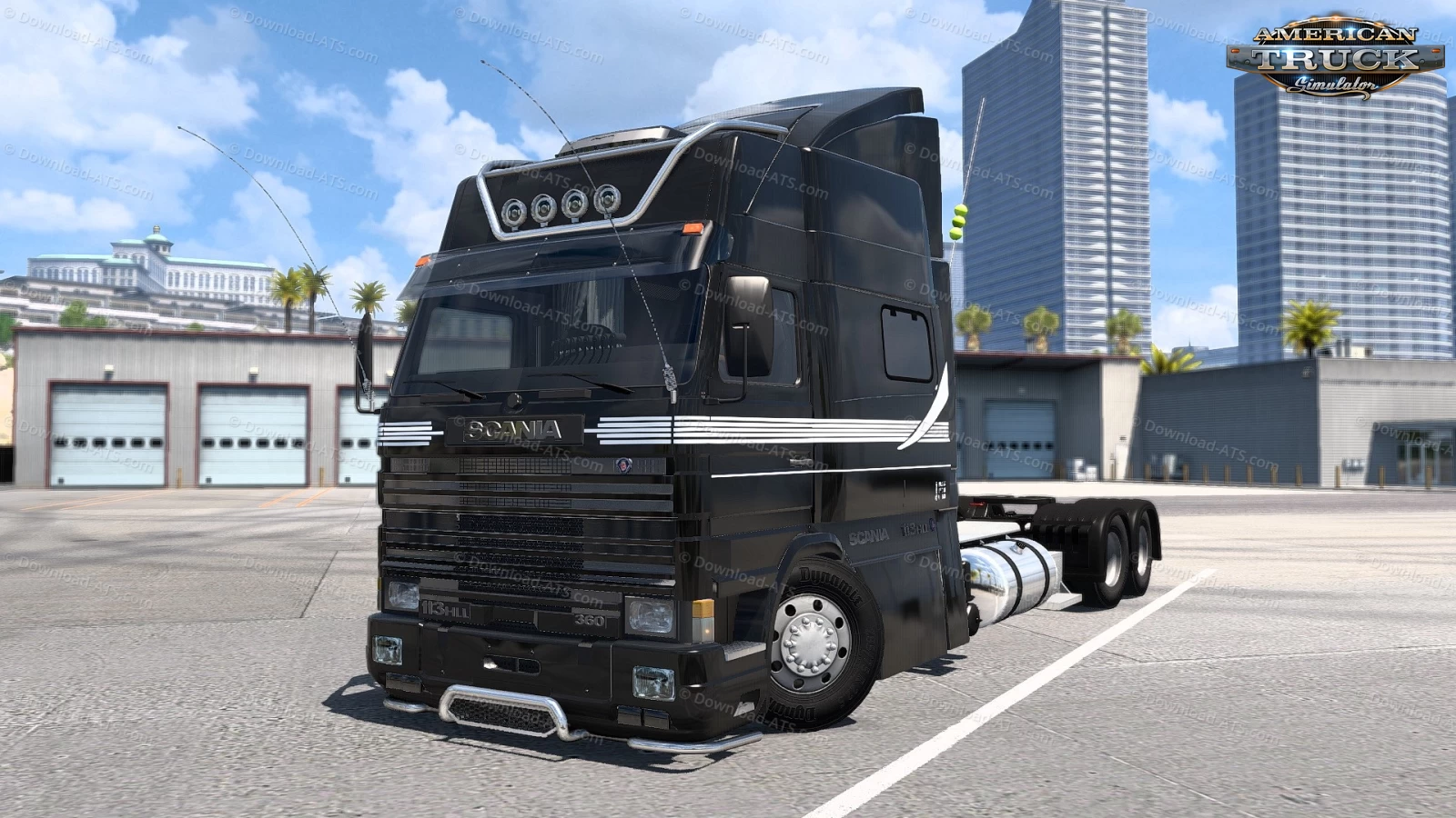 Scania 113HLL / Bicuda / Frontal v1.2 (1.50.x) for ATS