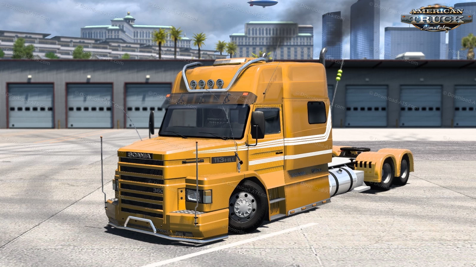 Scania 113HLL / Bicuda / Frontal v1.2 (1.50.x) for ATS