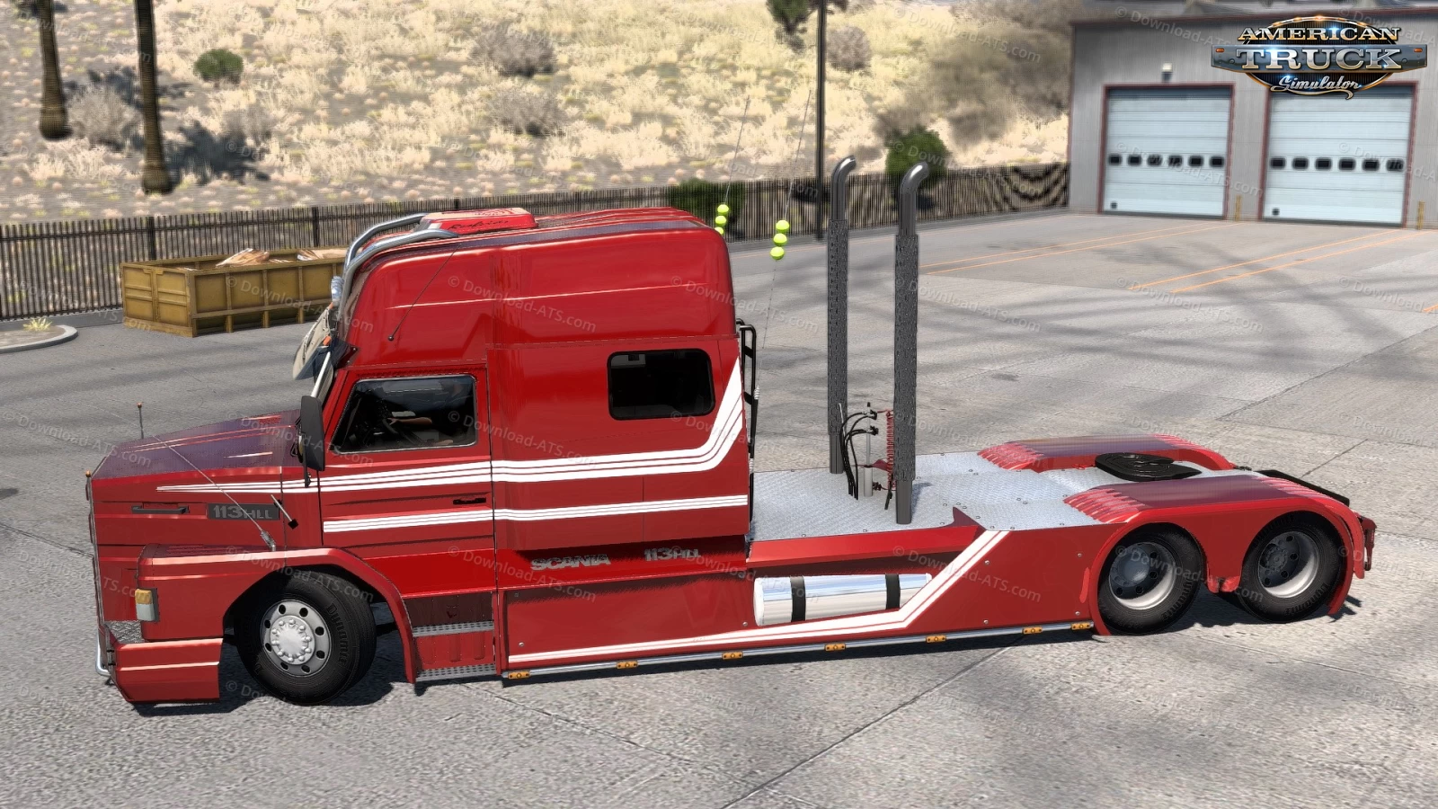 Scania 113HLL / Bicuda / Frontal v1.2 (1.50.x) for ATS