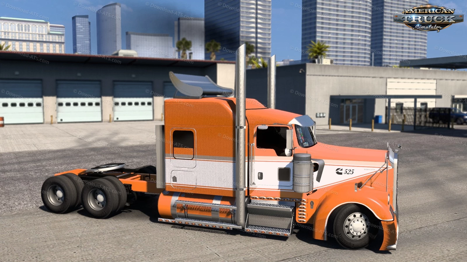Kenworth W900 Cabin Crane Ponce Towing v1.0 (1.49.x) for ATS