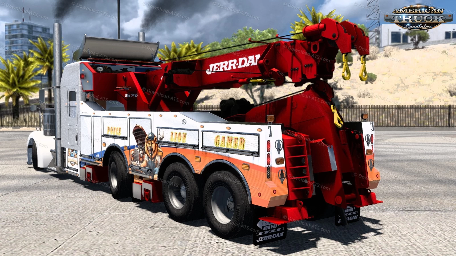 Kenworth W900 Cabin Crane Ponce Towing v1.0 (1.49.x) for ATS