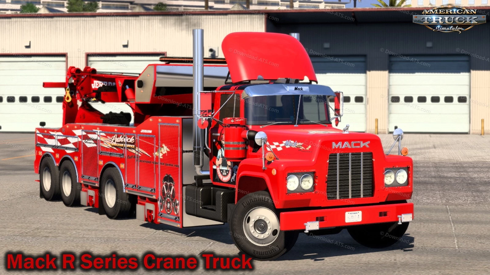 Mack R Series Crane Truck v1.0 (1.49.x) for ATS