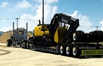 Rogers SP50 Lowboy Trailer for ATS