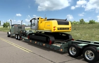 Rogers SP50 Lowboy Trailer for ATS