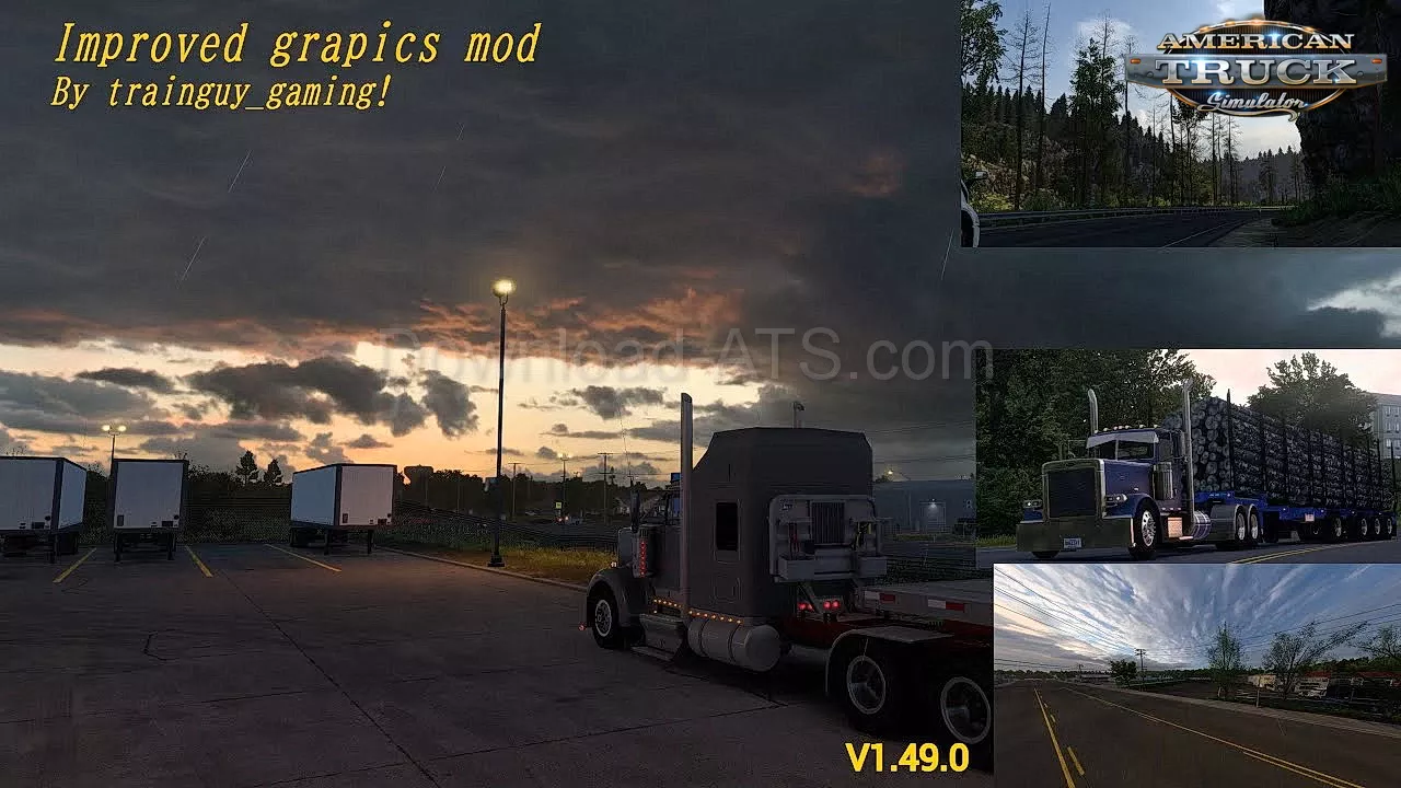 Improved Graphics v1.50.20s (1.50.x) for ATS
