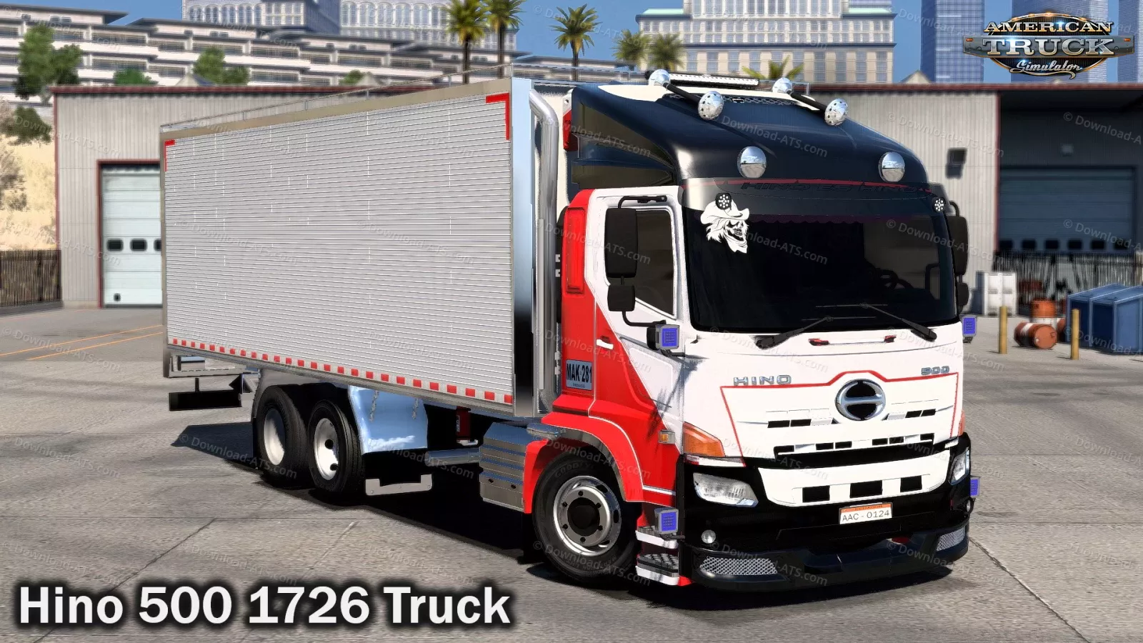 Hino 500 1726 Truck + Interior v1.0 (1.49.x) for ATS