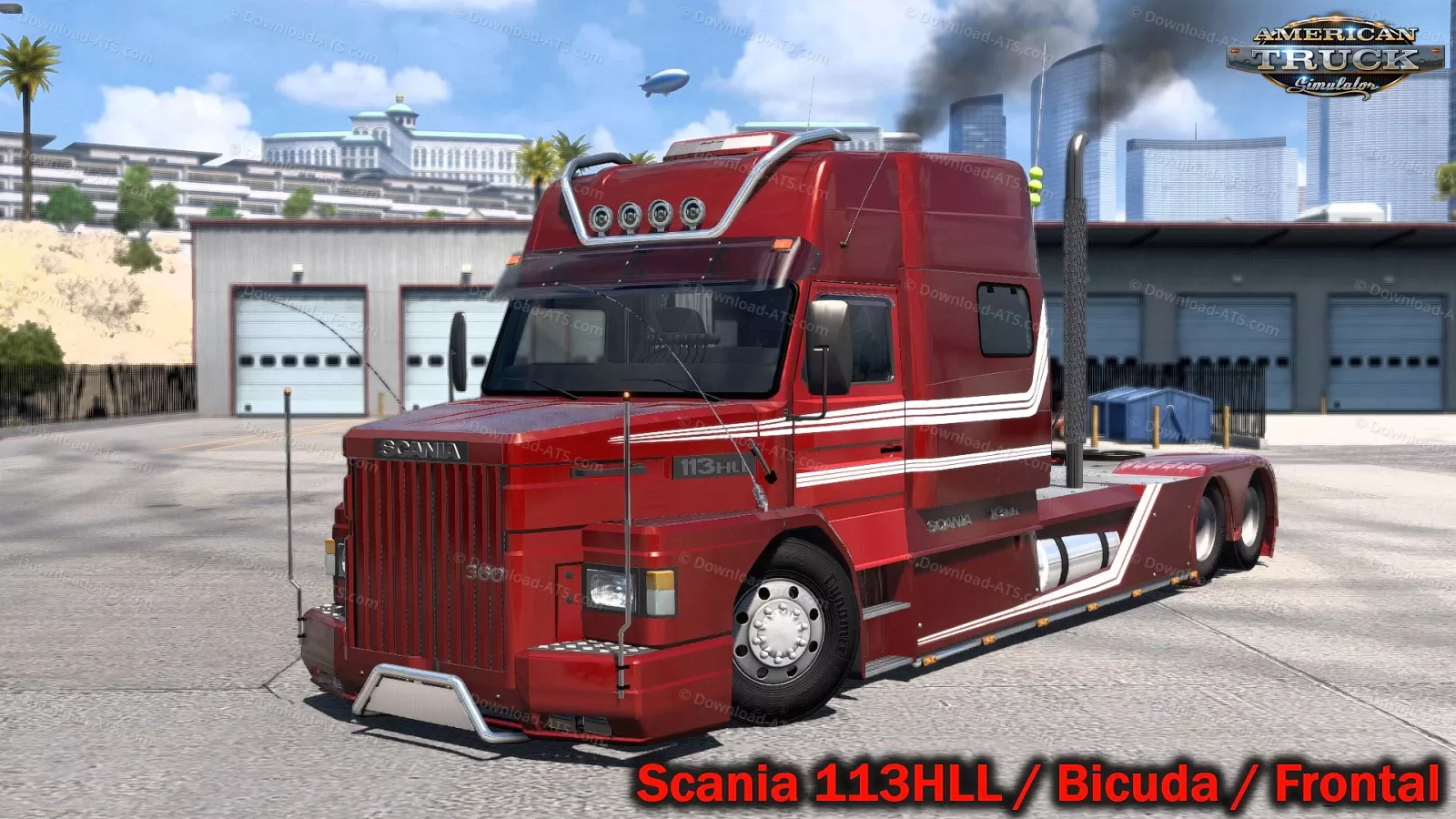 Scania 113HLL / Bicuda / Frontal v1.2 (1.50.x) for ATS