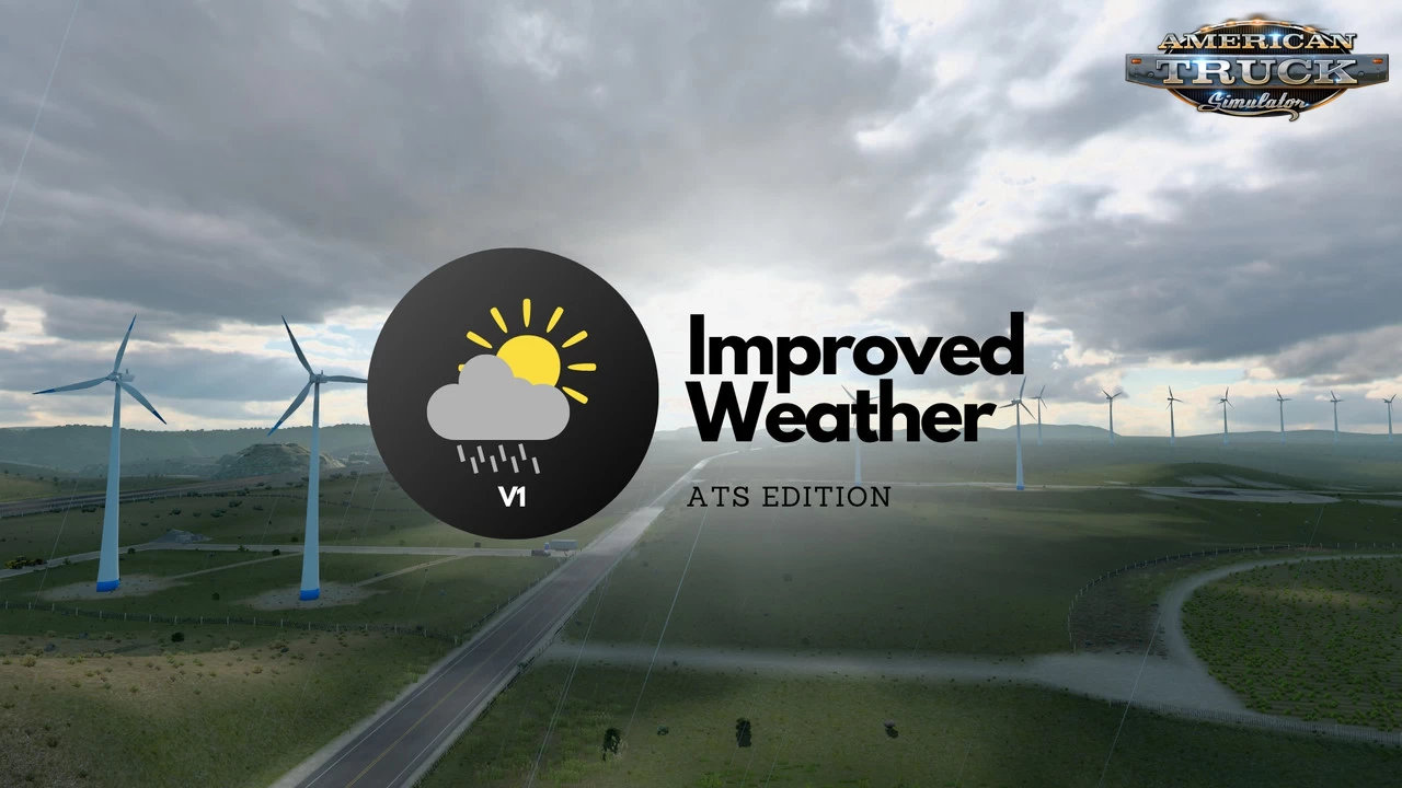 Improved Weather v1.0 By Ticreut29 (1.49.x) for ATS