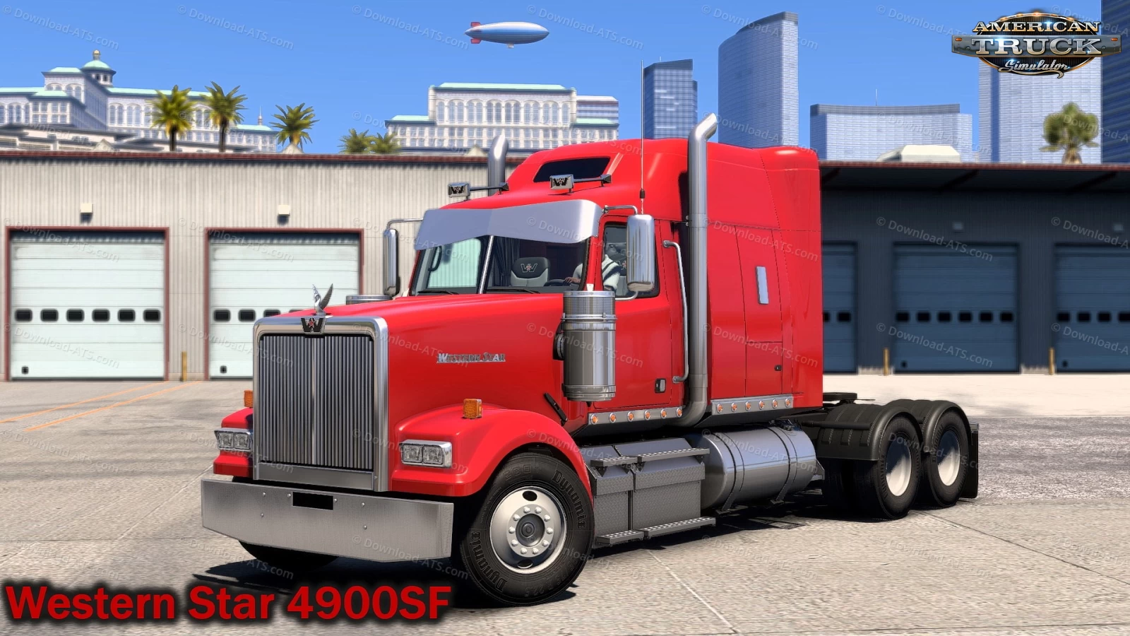 Western Star 4900SF Truck + Interior v1.1 (1.49.x) for ATS