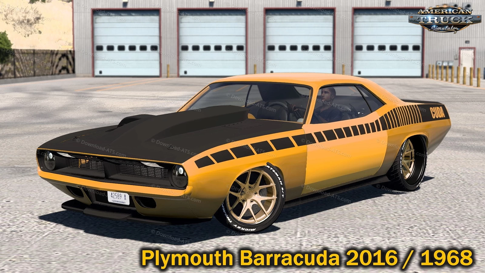 Plymouth Barracuda 2016 / 1968 v1.1 (1.49.x) for ATS