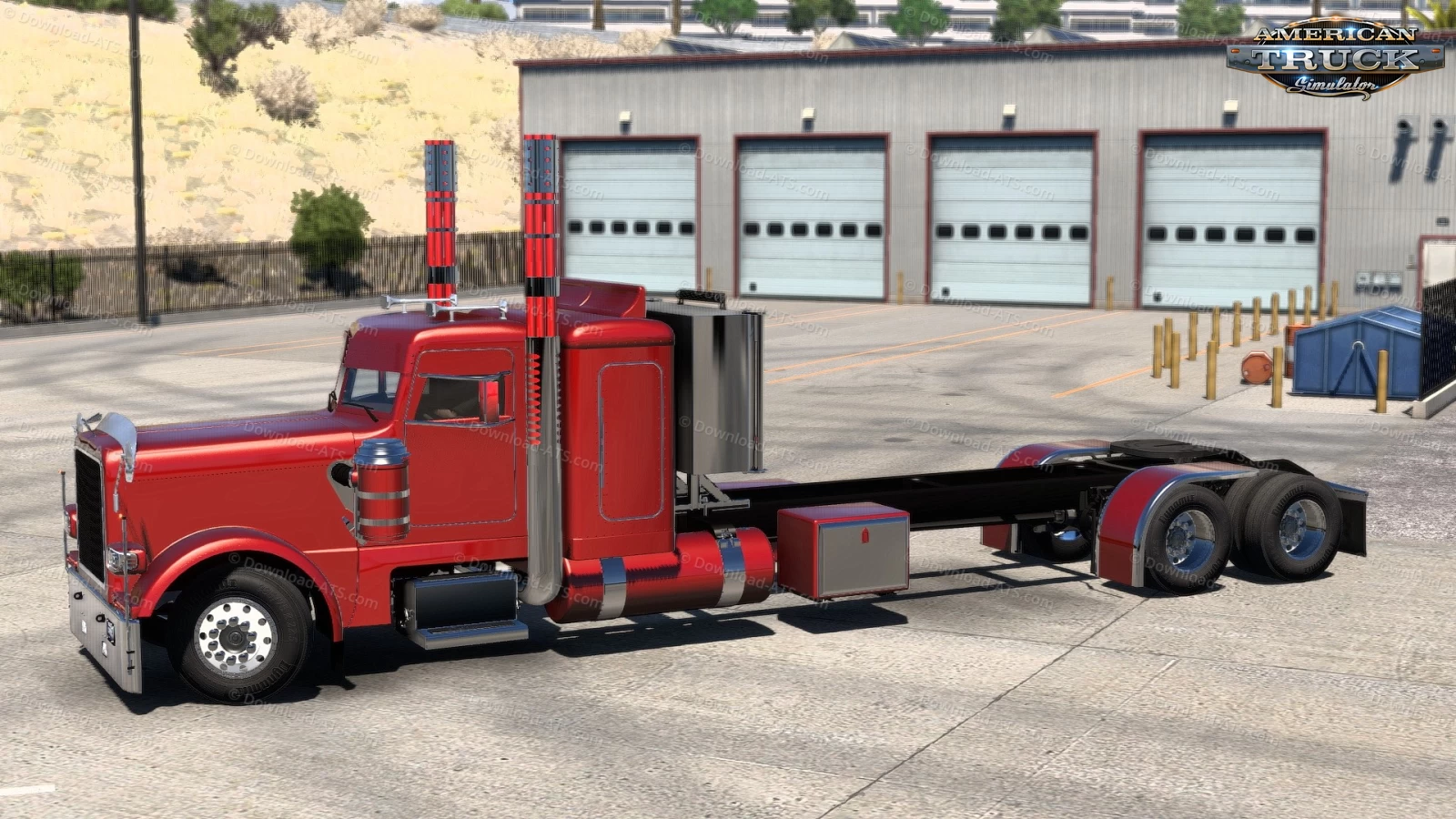 Project 350 Low Roof Sleeper Truck v1.1 (1.49.x) for ATS