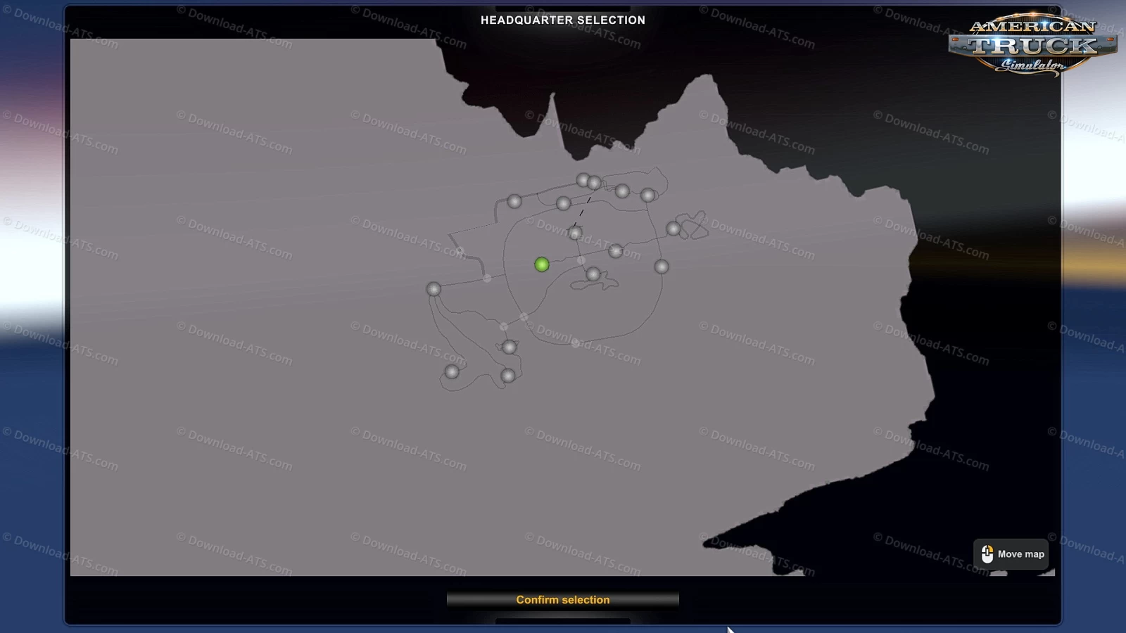 Mad Max Map v1.5 (1.58.x) for ATS