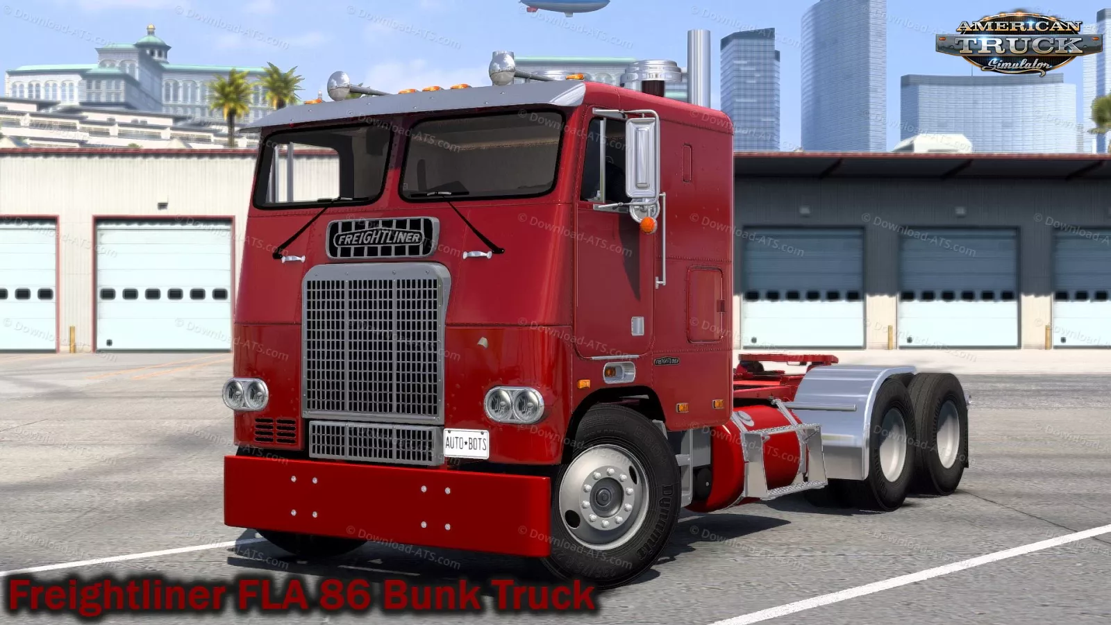 Freightliner FLA 86 Bunk Truck v1.0 (1.49.x) for ATS