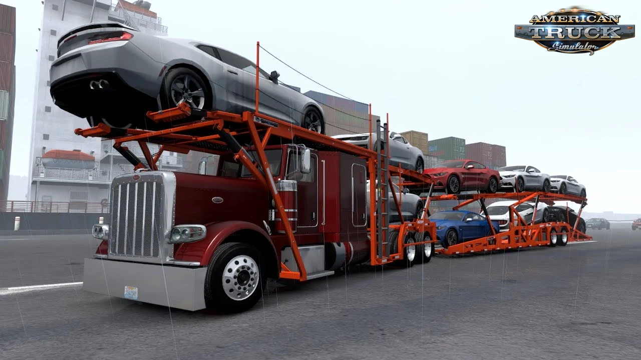 Peterbilt 389 Car Hauler Truck v1.2 (1.50.x) for ATS