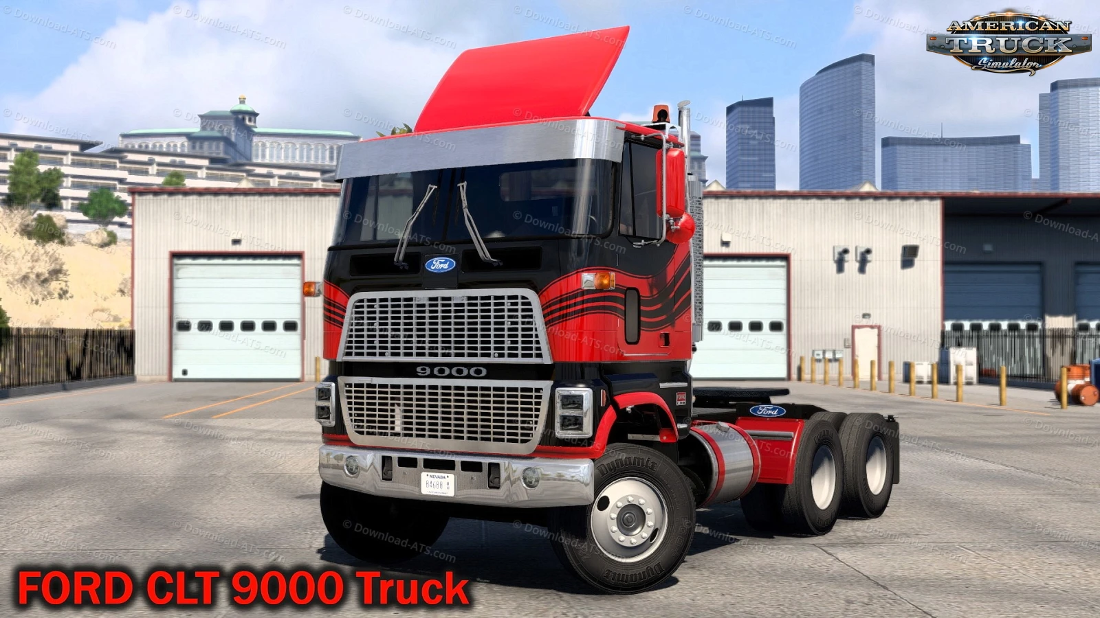 Ford CLT 9000 Truck + Interior v1.5 (1.52.x) for ATS