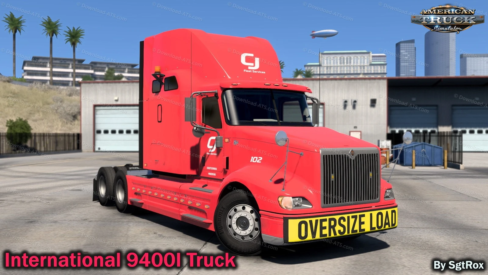 International 9400I Truck v1.1.1 By SgtRox (1.50.x) for ATS