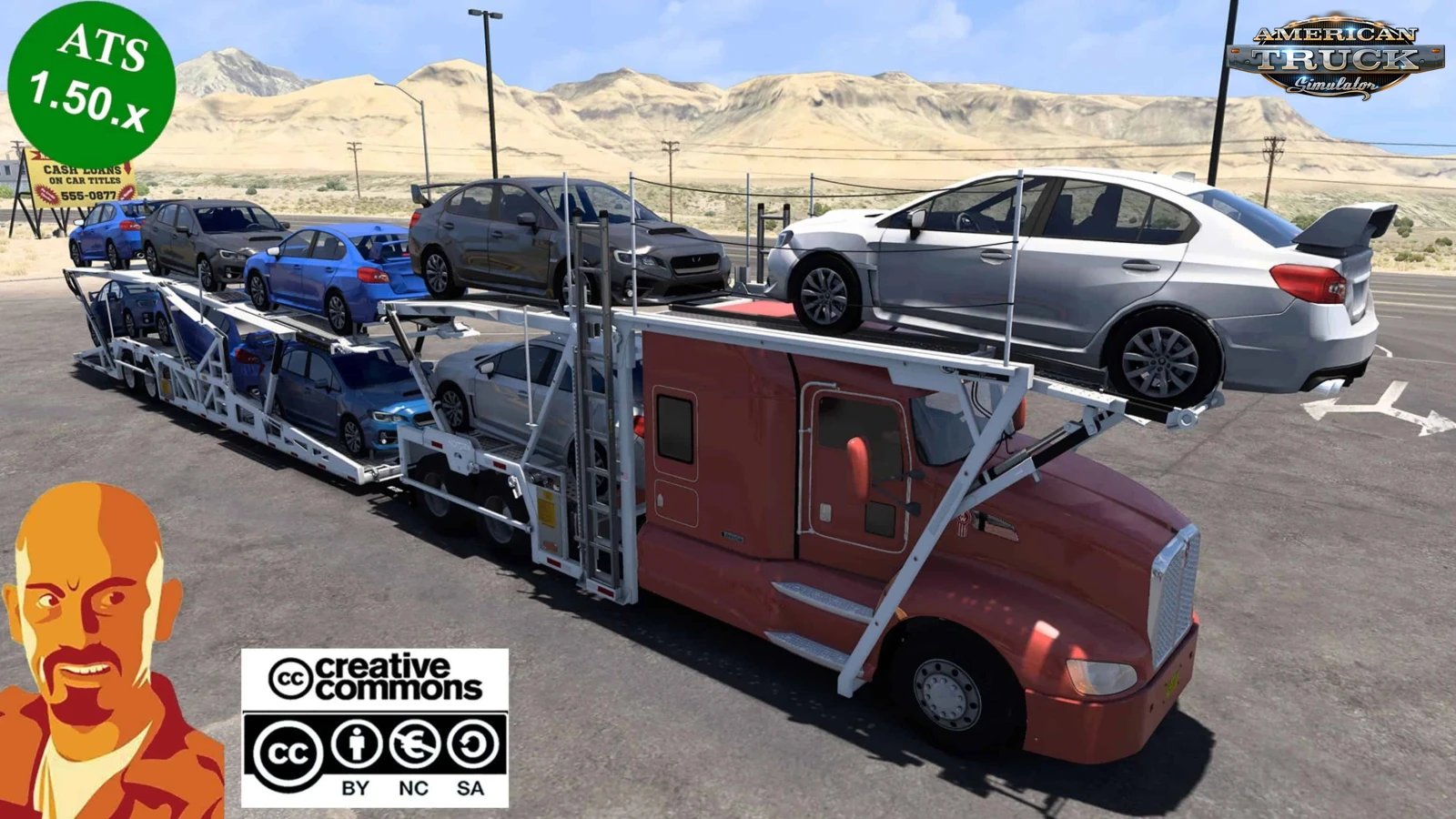 Kenworth T660 Car Hauler v1.2 (1.51.x) for ATS