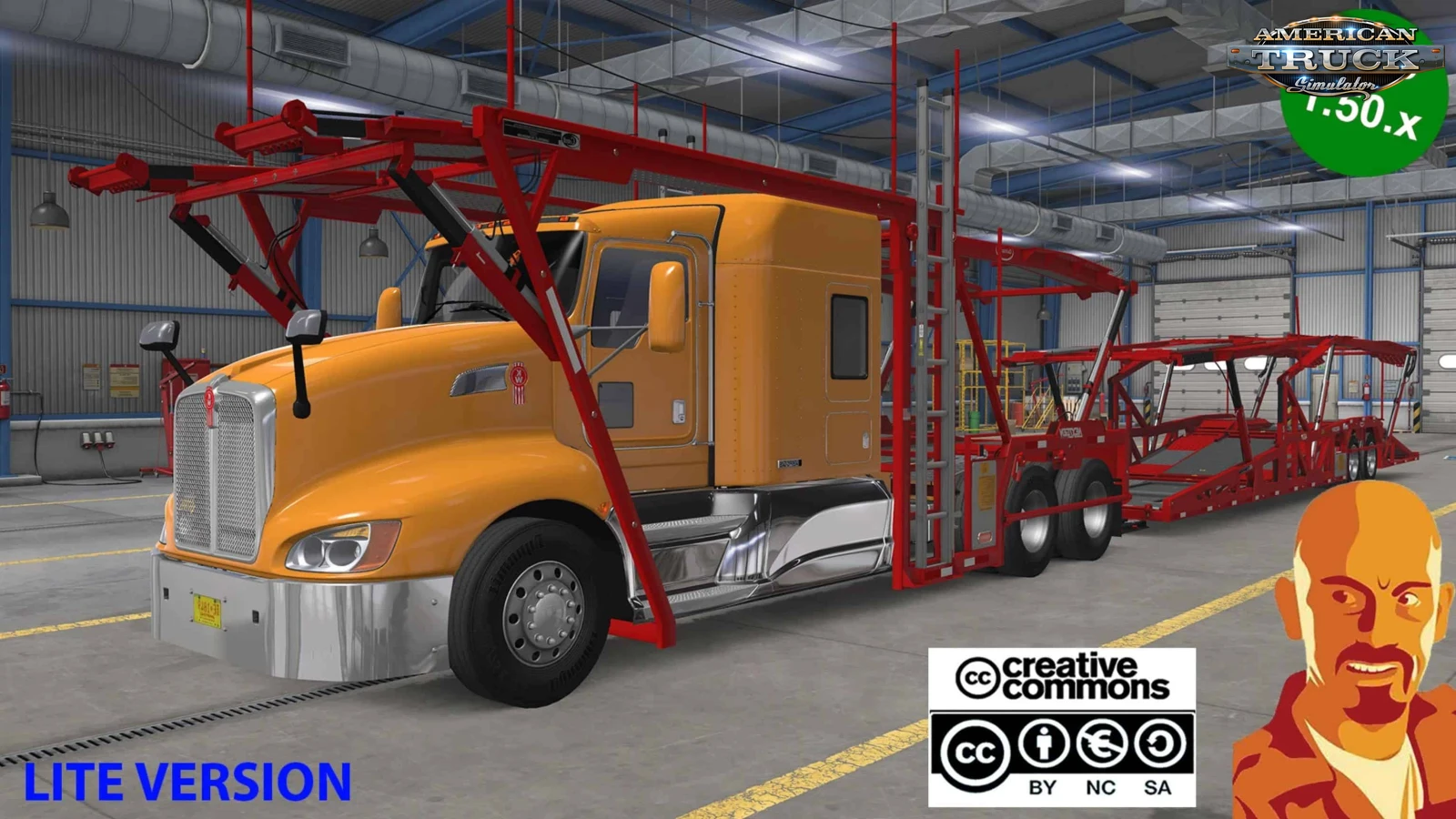 Kenworth T660 Car Hauler v1.1 (1.50.x) for ATS