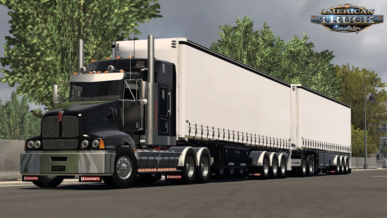 Kenworth T604 Truck + Interior v1.2 (1.50.x) for ATS