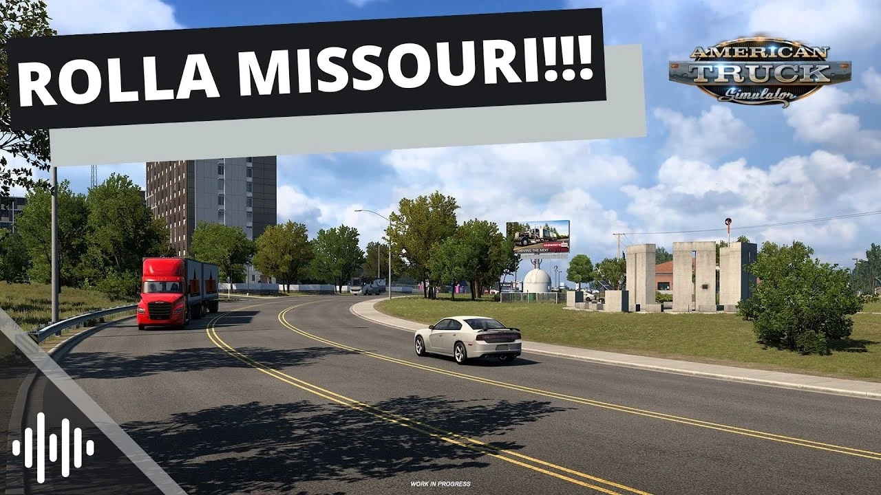 Missouri DLC - Rolla city in American Truck Simulator